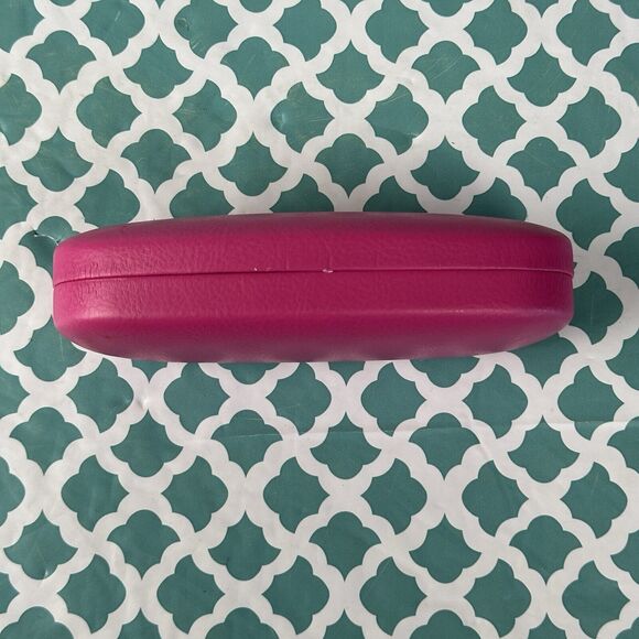 Juicy Couture Hard Sunglasses Case Clamshell Eyeglass Case Hot Pink Designer - Picture 6 of 7